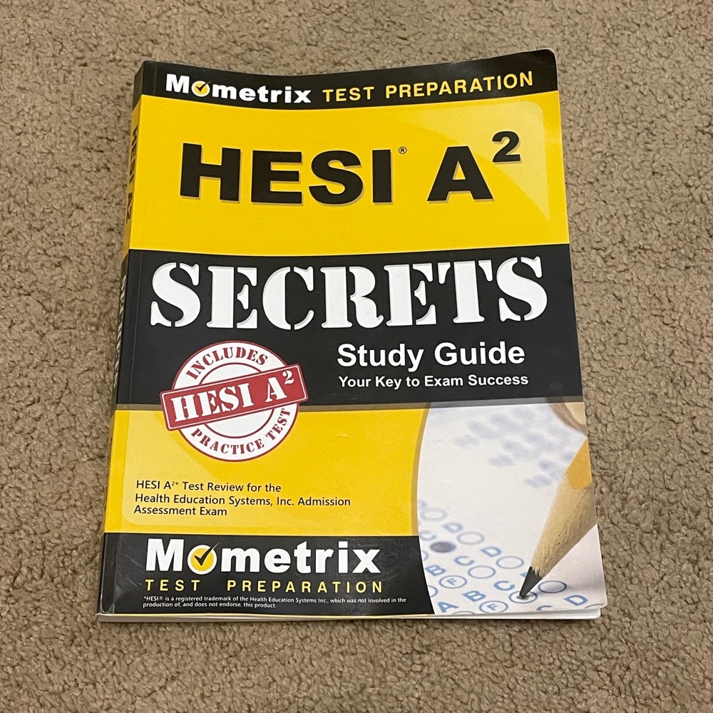 HESI A2 study guide book